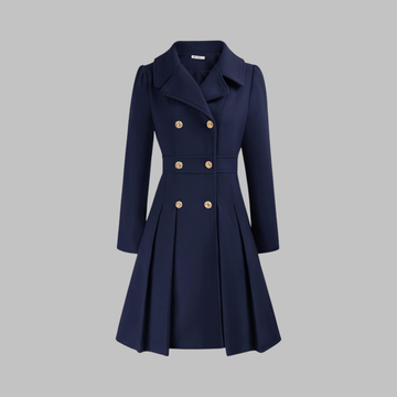 Double-Breasted Longline Coat