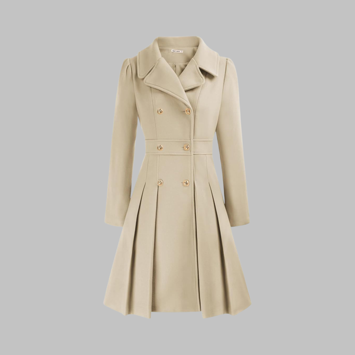 Double-Breasted Longline Coat