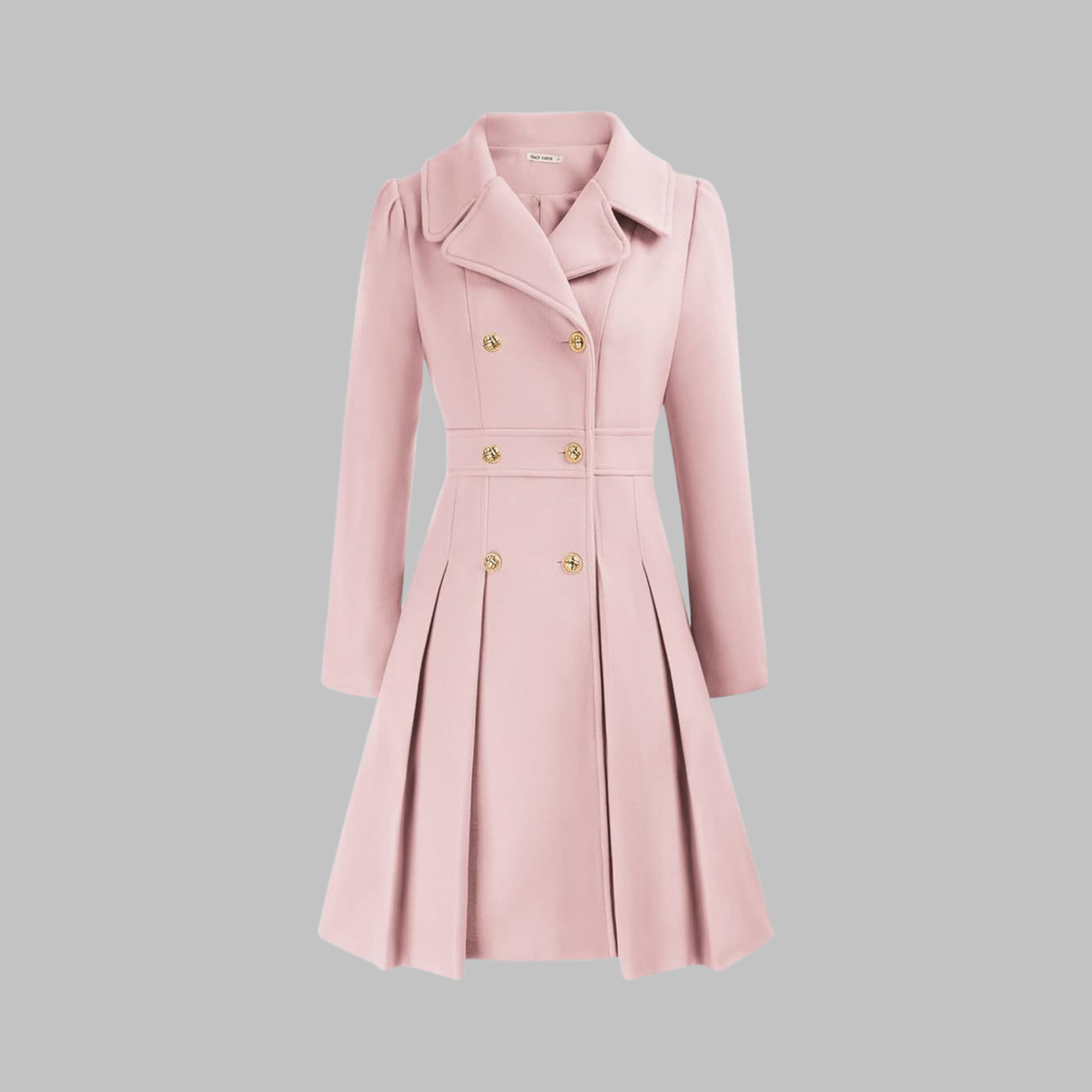 Double-Breasted Longline Coat