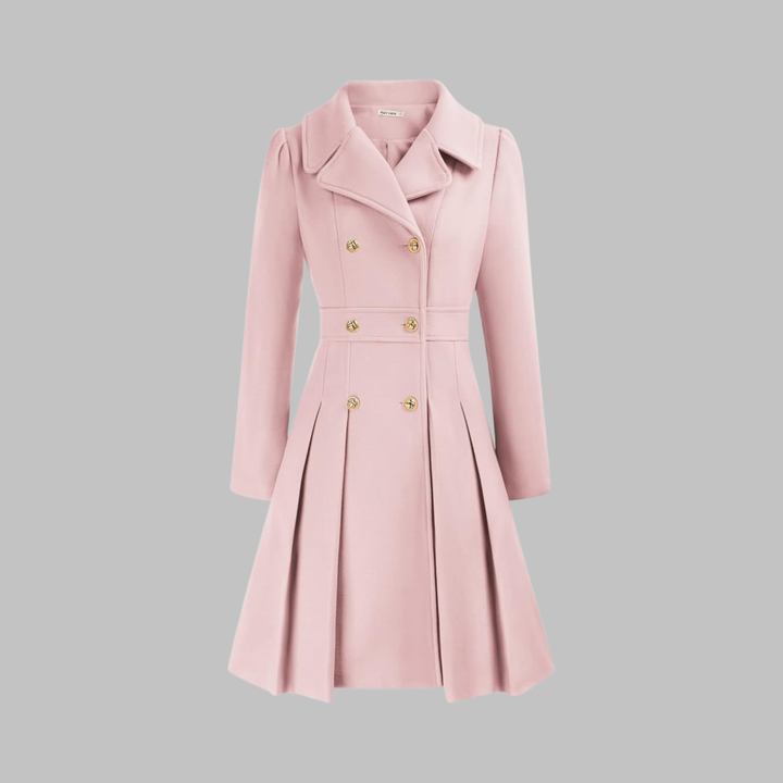 Double-Breasted Longline Coat