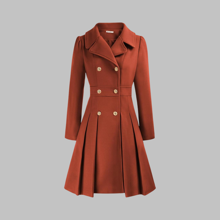 Double-Breasted Longline Coat