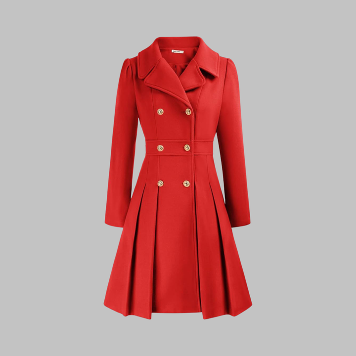 Double-Breasted Longline Coat