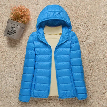 Hooded Packable Puffer Jacket