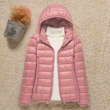 Hooded Packable Puffer Jacket