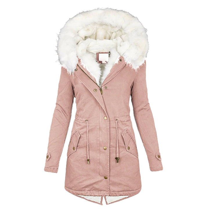 Hooded Winter Jacket with Fleece Lining