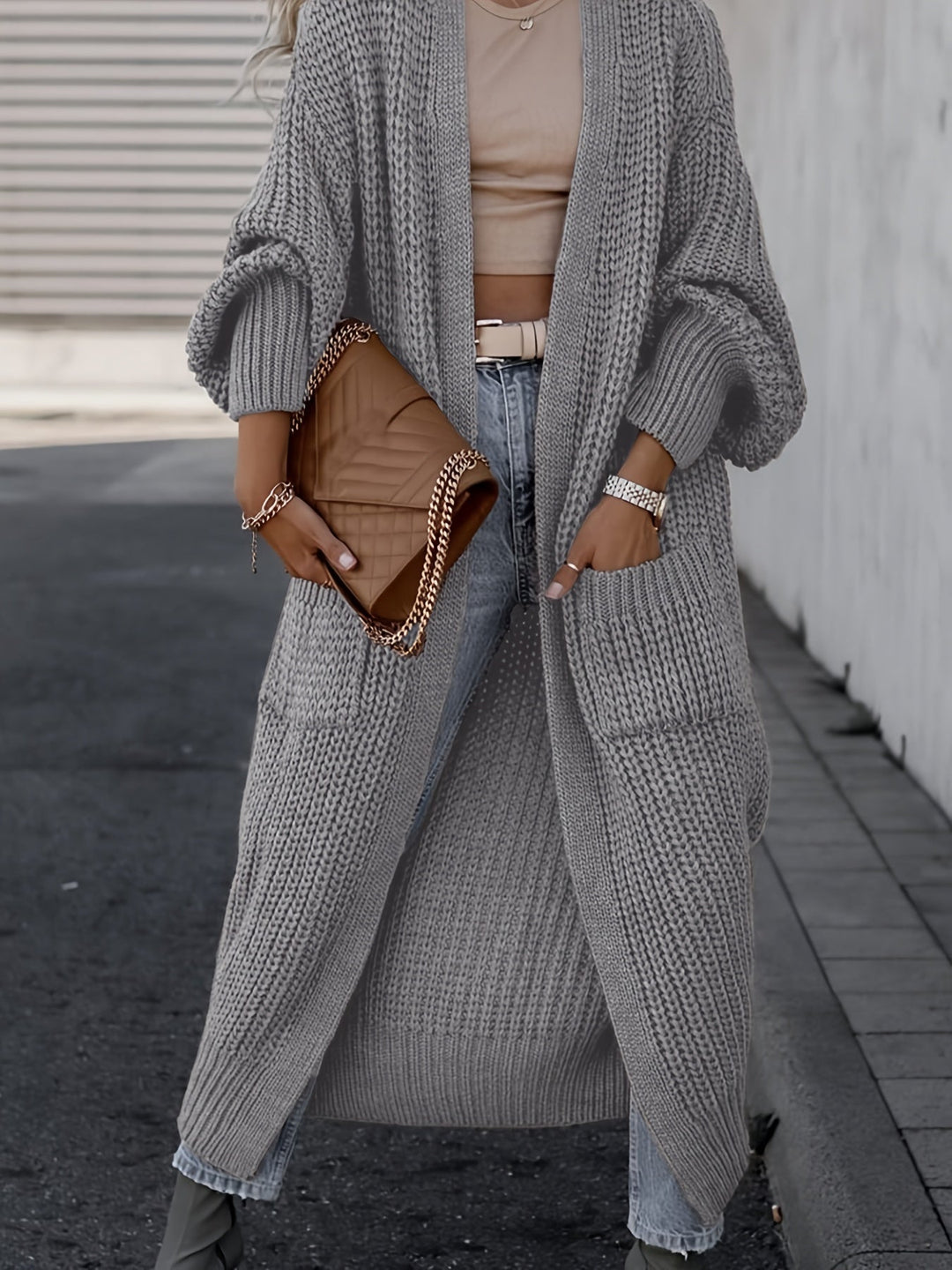 Maxi Length Duster Cardigan