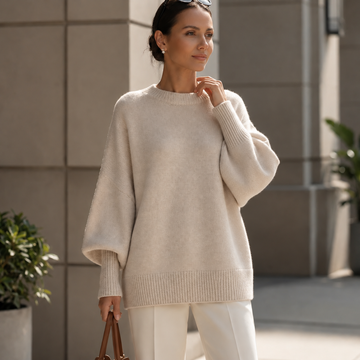 Oversized Wool Blend Sweater