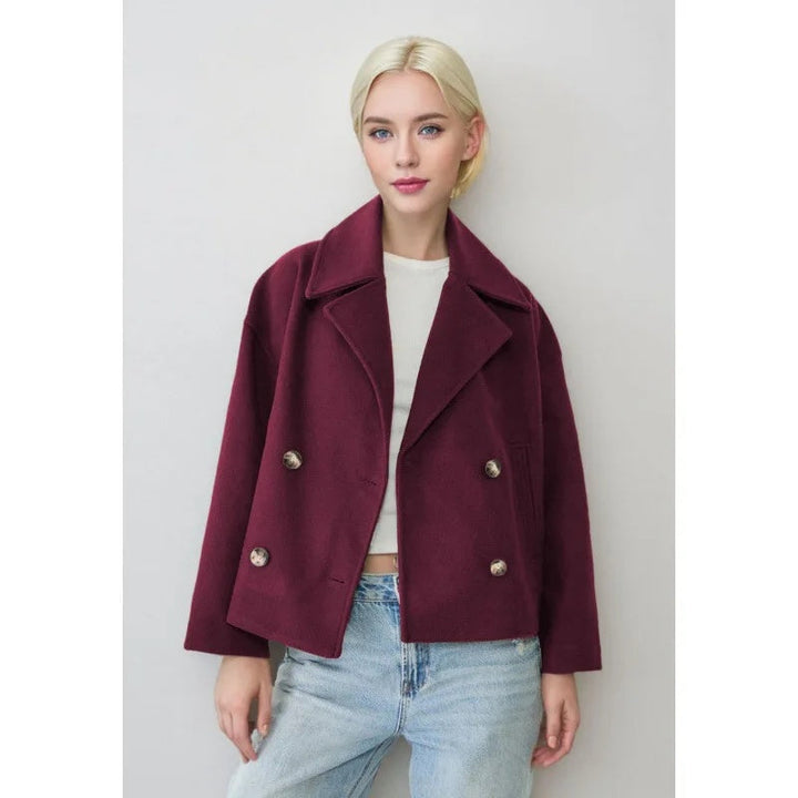 Short Double-Breasted Jacket