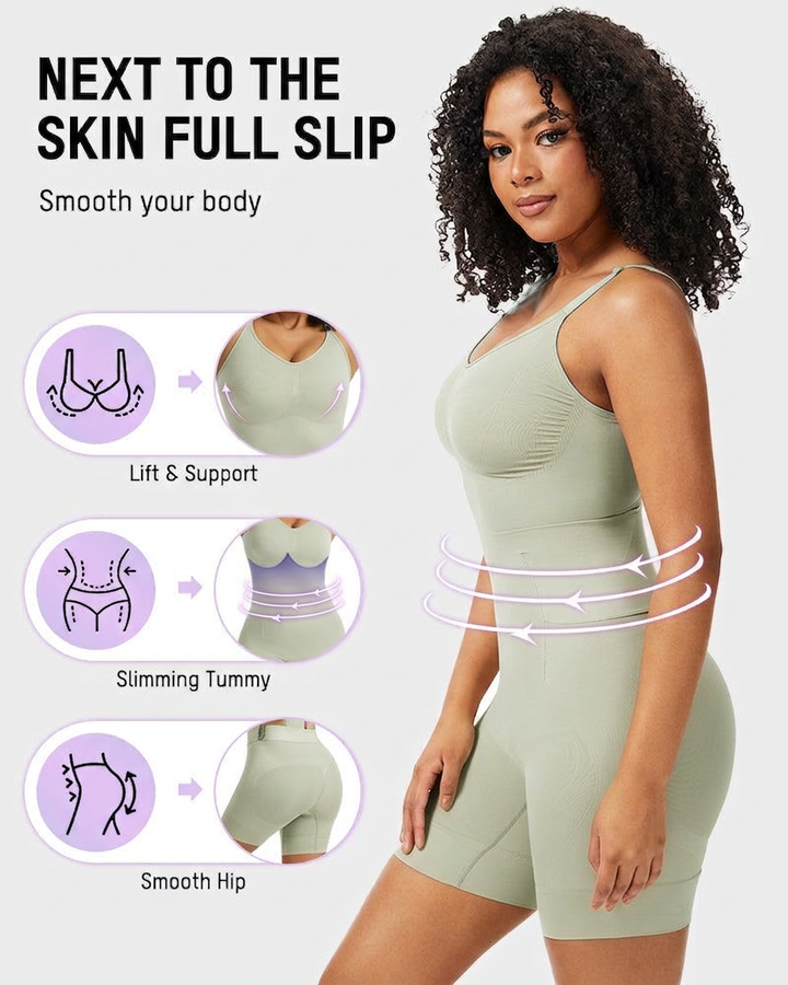 Feature panel of the lift, tummy and hip shaping zones