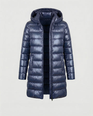 Slim Fit Hooded Down Jacket