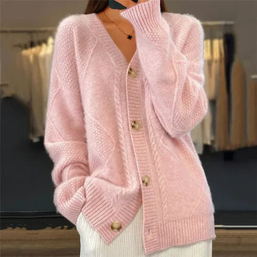 Soft Knit V-Neck Cardigan