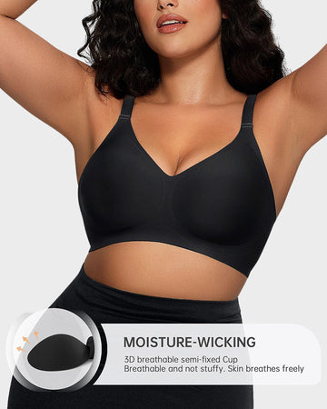 Stitch-Free Jelly Strip Comfort Bra