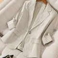 Tailored Cropped Blazer