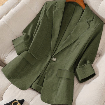 Tailored Cropped Blazer