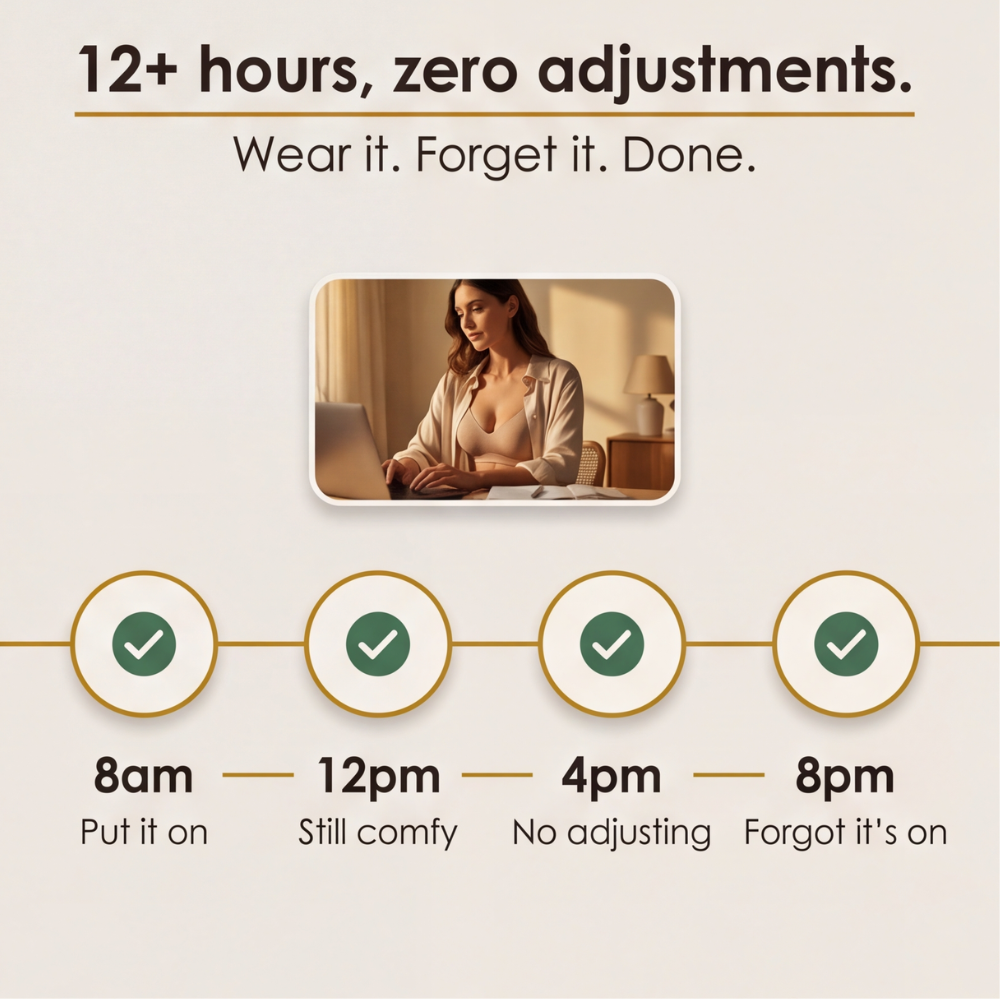 Feature panel of a day timeline from morning to evening