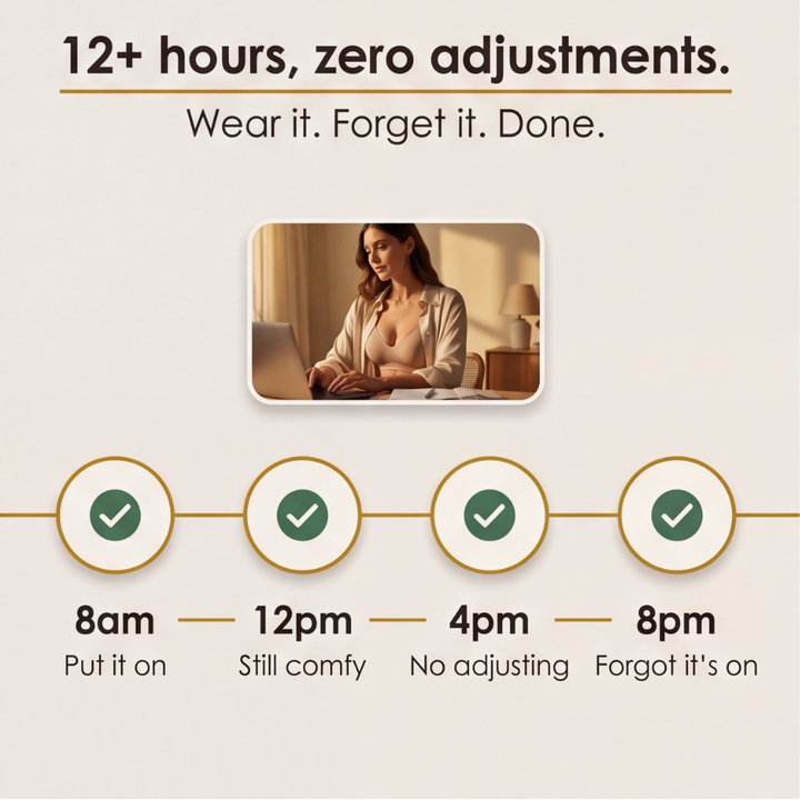 Feature panel of a day timeline from morning to evening