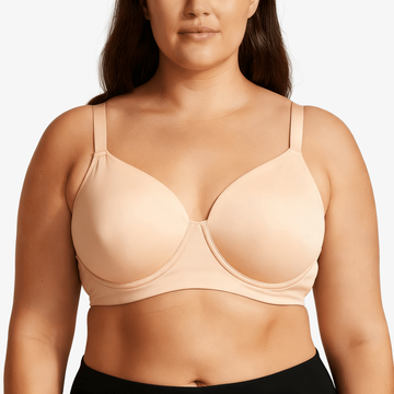 Wide-Band Full-Bust Shaping Bra