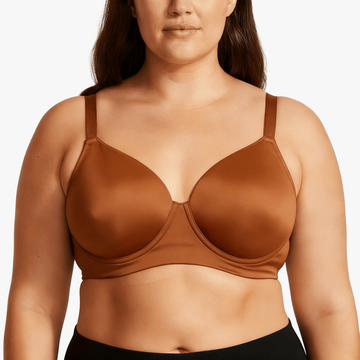 Wide-Band Full-Bust Shaping Bra
